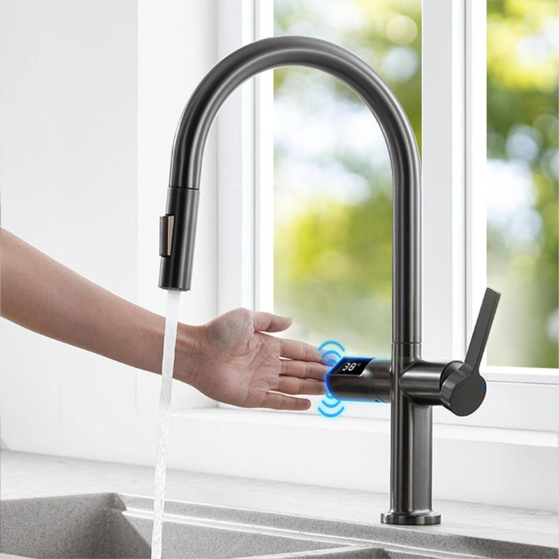 Torneira Gourmet Digital com Sensor para Cozinha Henzz