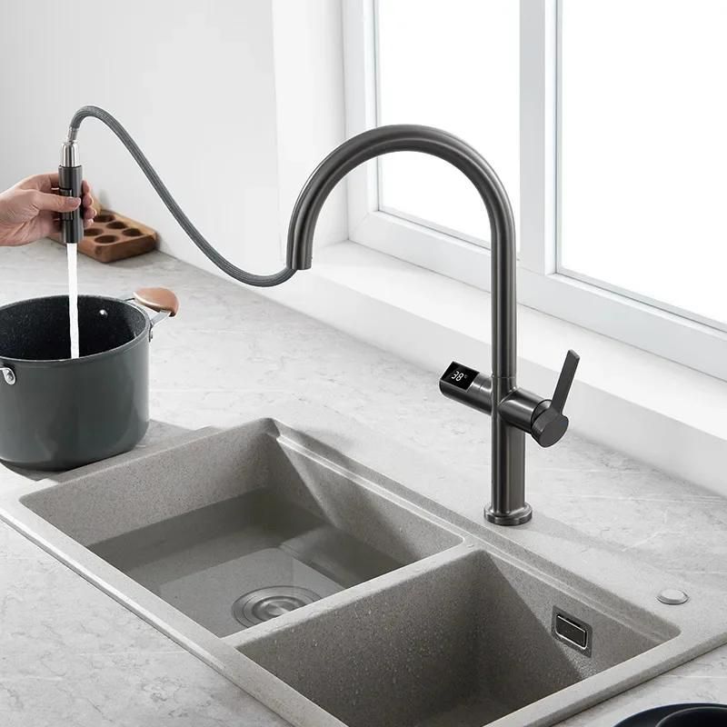 Torneira Gourmet Digital com Sensor para Cozinha Henzz