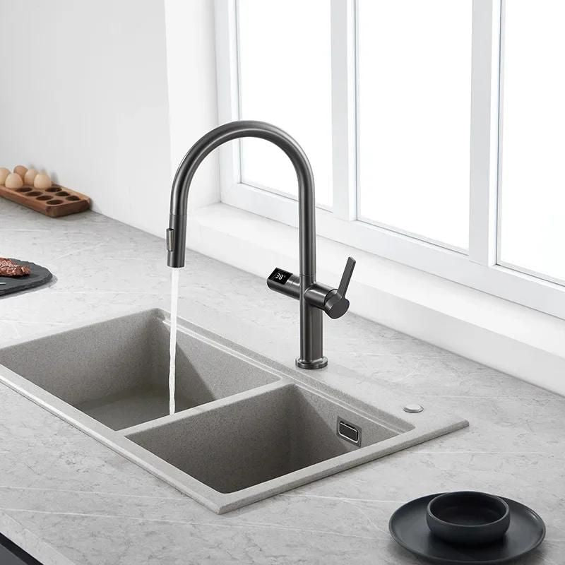 Torneira Gourmet Digital com Sensor para Cozinha Henzz