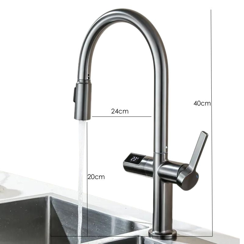Torneira Gourmet Digital com Sensor para Cozinha Henzz