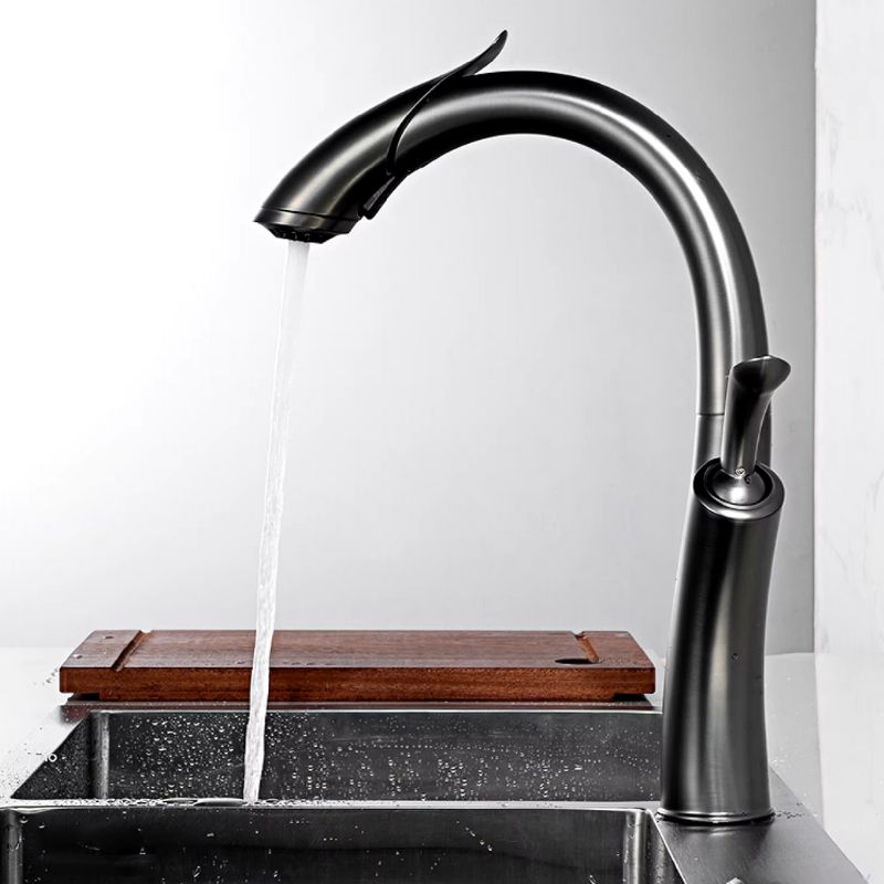 Torneira Gourmet para Cozinha Monocomando com 2 Modos de Água Extensível