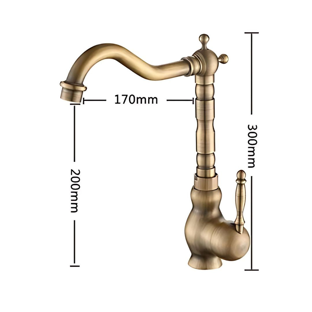 Torneira LunaMist de Luxo para Banheiro e Cozinha