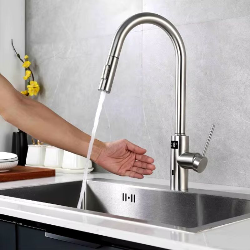 Torneira para Cozinha Digital com Sensor de Toque
