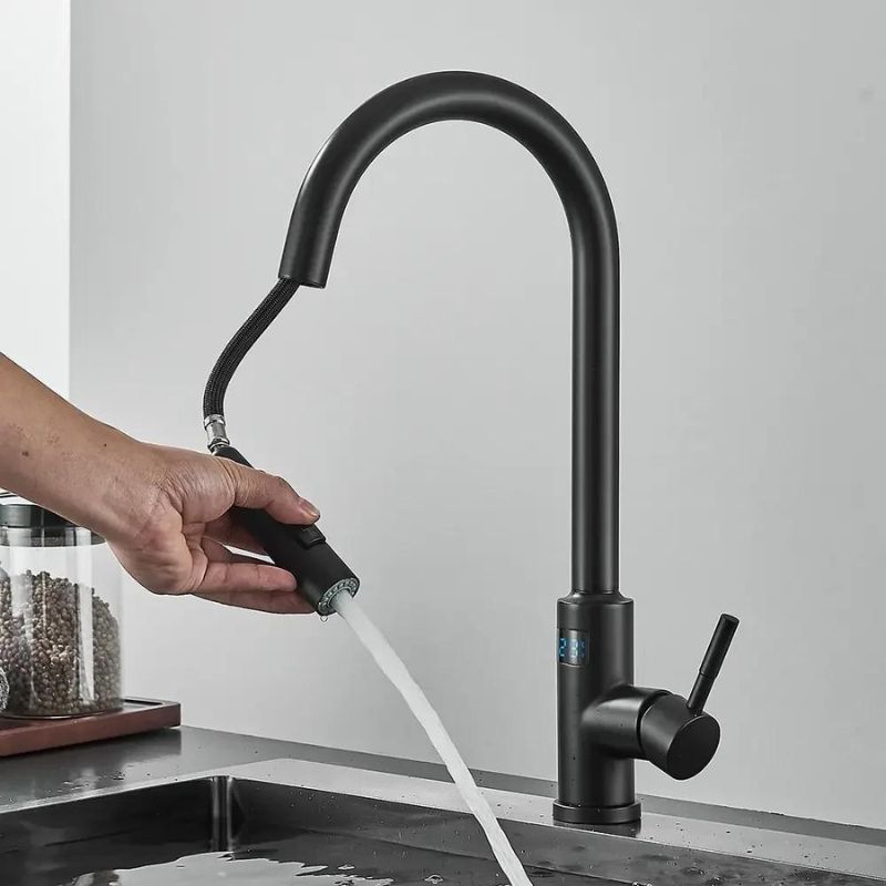 Torneira para Cozinha Digital com Sensor de Toque