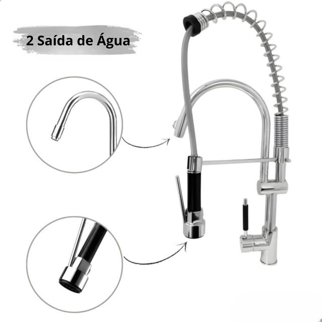 Torneira para Cozinha Gourmet 360° MasterChef