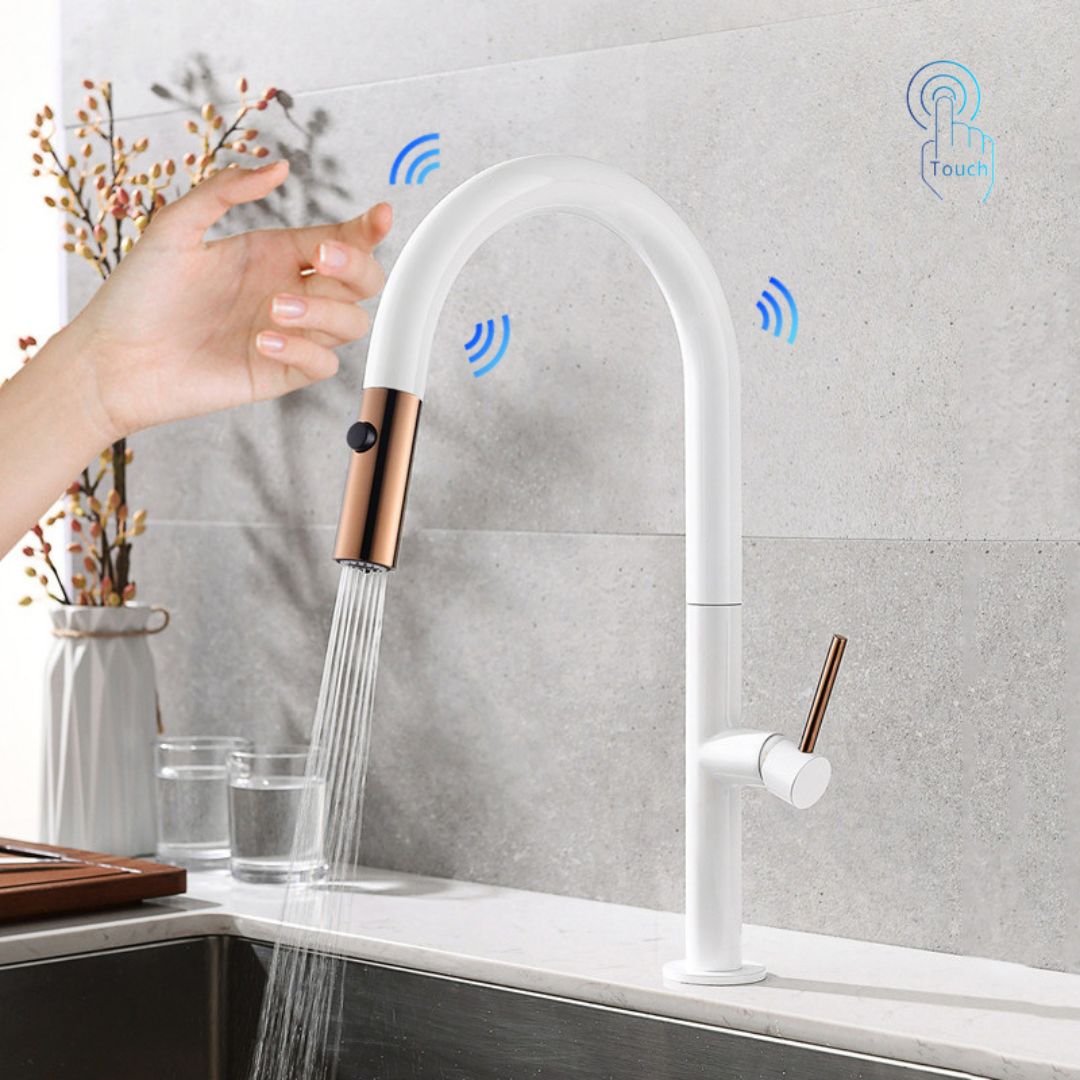 Torneira para Cozinha Monocomando com Bico Retrátil