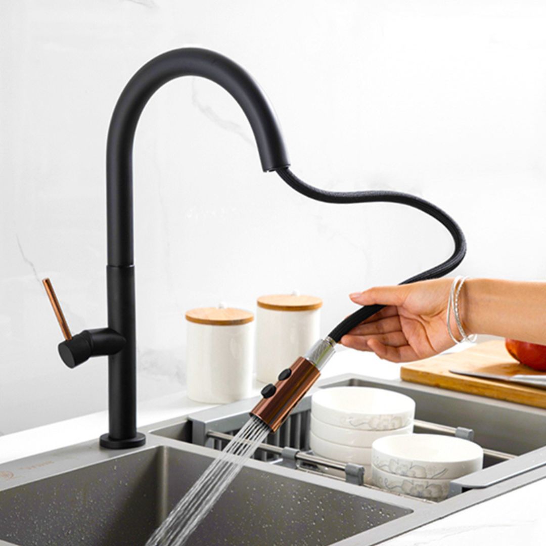 Torneira para Cozinha Monocomando com Bico Retrátil