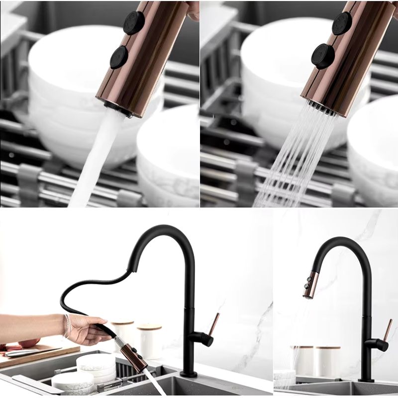 Torneira para Cozinha Monocomando com Bico Retrátil