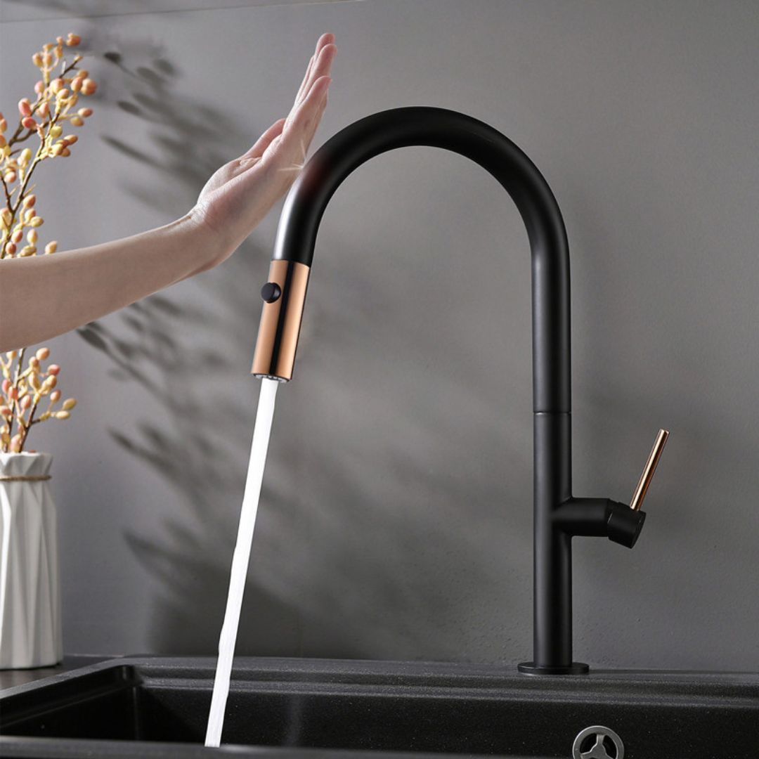 Torneira para Cozinha Monocomando com Bico Retrátil