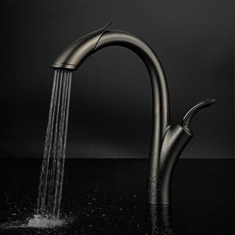 Torneira Gourmet para Cozinha Monocomando com 2 Modos de Água Extensível