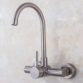 Torneira de Parede Rotativa para Cozinha