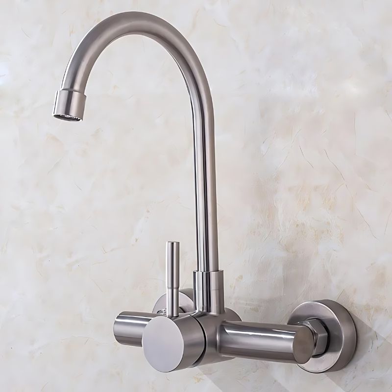 Torneira de Parede Rotativa para Cozinha