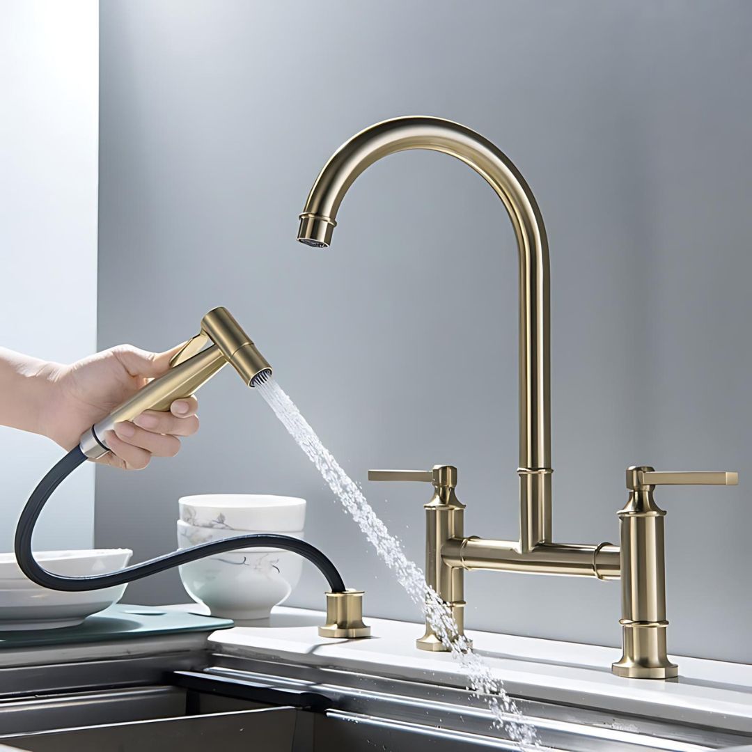 Torneira para Cozinha Duplo Comando