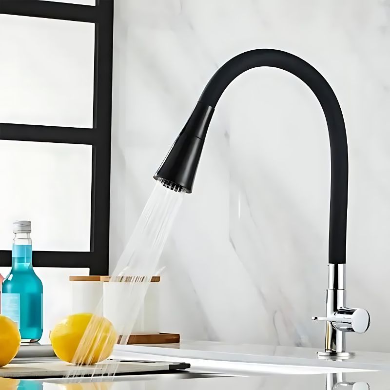 Torneira para Cozinha Gourmet Flexível 2 Jatos Linea