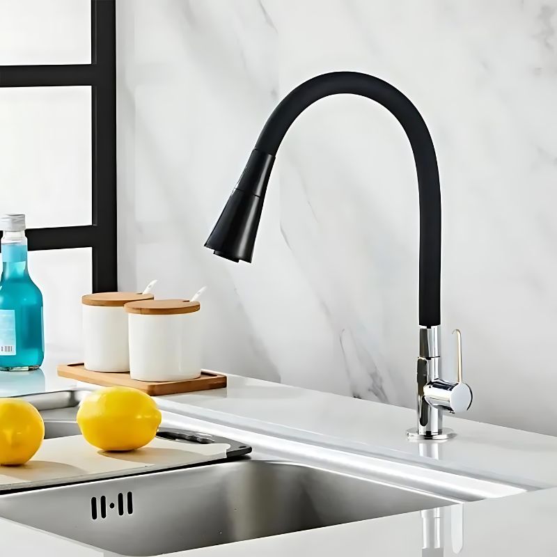 Torneira para Cozinha Gourmet Flexível 2 Jatos Linea
