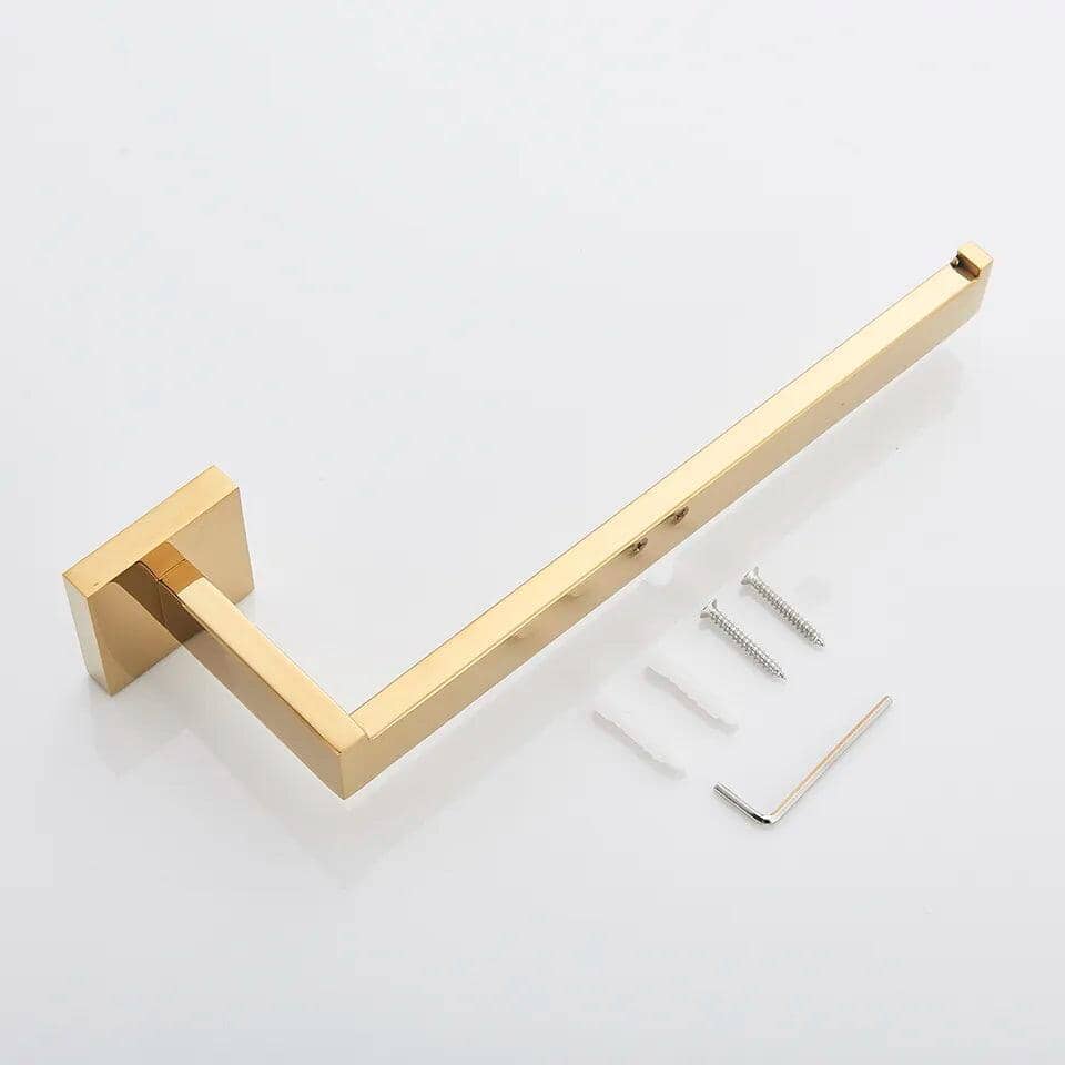 Acessórios para Banheiro Inox 304 Dourado Ruinez
