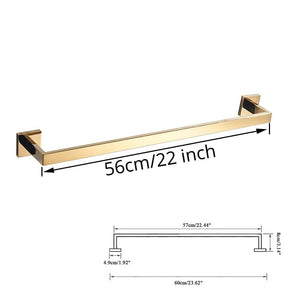 Acessórios para Banheiro Inox 304 Dourado Ruinez
